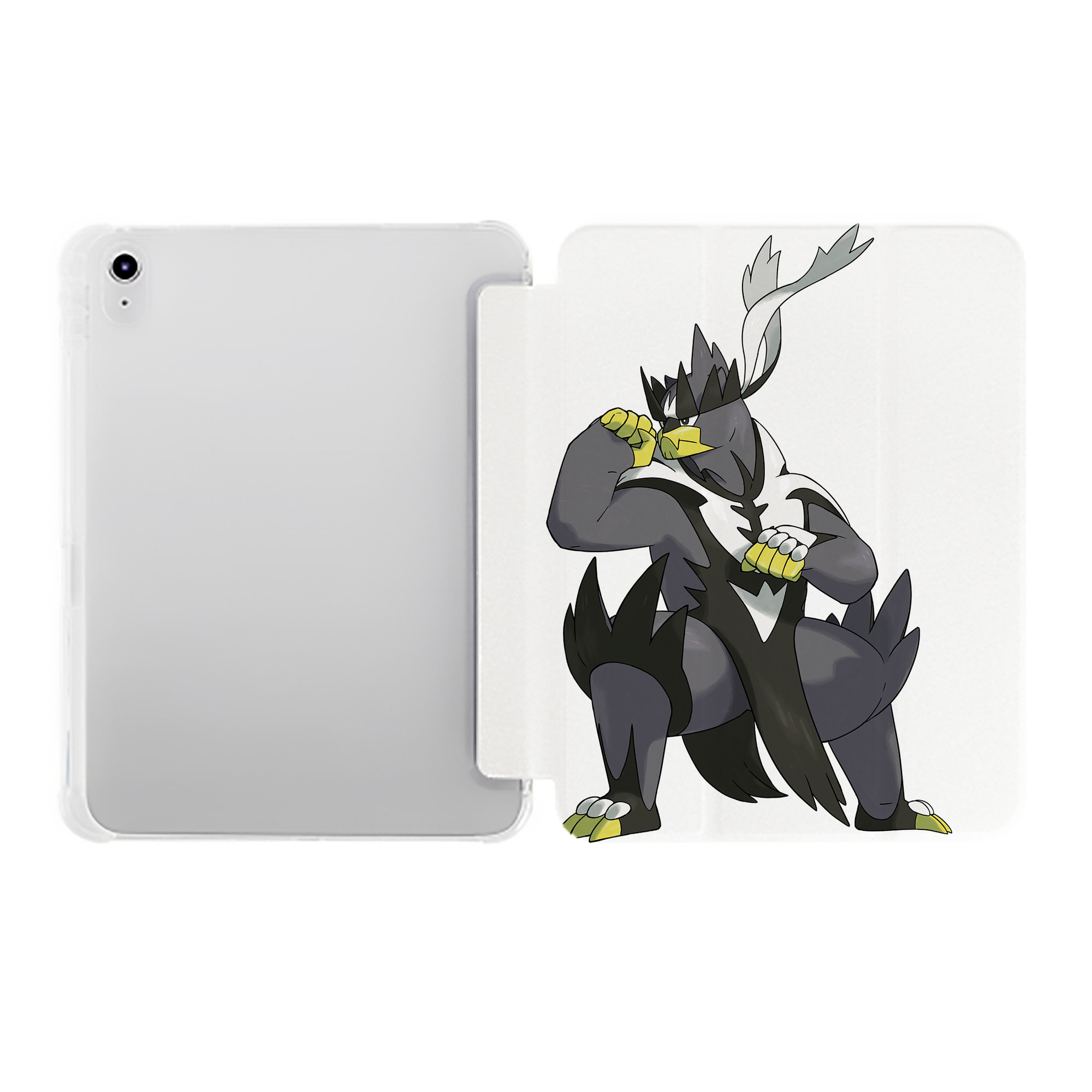 （画像用） ポケットモンスター Pokémon IPad ケース ペン収納付き 三つ折りスタンド PUレザー×シリコン 対応機種9.5/10.5/10.9インチ